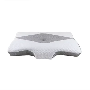 Modern Customizable Anti-snoring 100% Polyester 200TC Cover Ergonomic Lightweight Slow Rebound Memory Foam Convex Neck Pillow