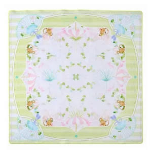 Modern Decorative Custom Color and Logo Mahjong Table Mat Noise Reduction Non Slip Waterproof Polyester Material for 4 Players