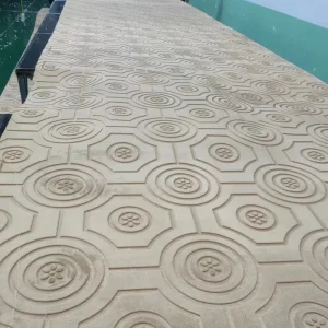 Modern Design Luxury 5 Star Hotel Lobby Wall to Wall Anti Slip Embossed 4m Raschel Jacquard Machine Made Mink Carpet
