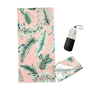 Modern Design Luxury High Quality Lightweight Cotton Polyester Beach Towel High Absorption All-Season for Swimming Training