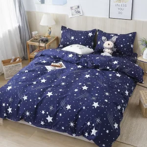 Modern Design Polyester Print Duvet Cover Set Ultra Soft Bedding Cover Set Comforter Cover Set