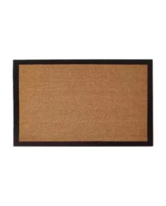 Modern Designer Front Doormat with Nitrile Non Slip Backing Printed Nylon Cut Pile Entrance Door Mat for Home