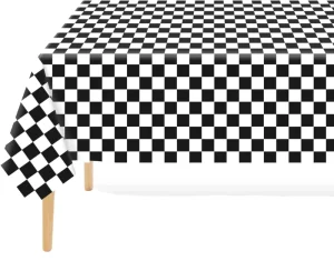 Modern Disposable PE Rectangular Table Runners Durable Thanksgiving Christmas & Halloween Party Covers for Outdoor Use