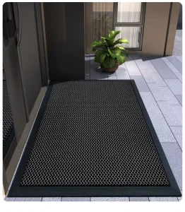Modern Durable Commercial PVC Carpet Non-Slip Movable Entrance Door Mat for Home Outdoor Use Dirt-Resistant Anti-Aging