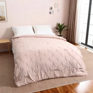 Modern Eco Friendly 100% Poly Knitting Jersey 3D Elastic Embroidery 3 Piece Super Twin Size Machine Washable Comforter Set Yarn