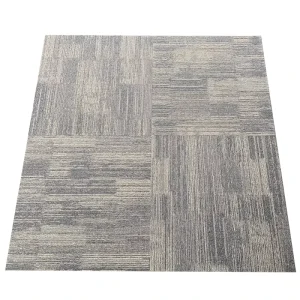 Modern Eco-friendly Carpet Tiles for Home Use Self-Adhesive PP Commercial Office Non-Woven Backing Tufted Technique