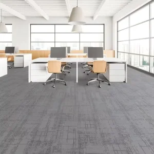 Modern Engineering Project Modular Anti Slip Flame retardant UV resistant Stain proof Sound Insulation Easy Maintain Carpet Tile