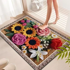 Modern Fashion Non Slip Absorbent Bath Mats for Home or Hotel Use