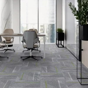 Modern Fireproof Washable Commercial Office Carpet Tiles Stain Resistant Loomed Eco Friendly Office Floor Carpet