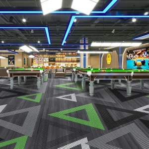 Modern Full Coverage Luxury Carpet Atmospheric Style Stain Resistant Washable Prayer Floor Carpet for Catering Shop Expo