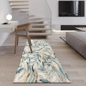 Modern Geometric Pattern Tufted Polyester Carpet Runner Waterproof and Washable Hallway Rug Runners for Home Use