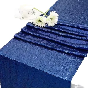 Modern Glitter Sequin Table Runner for Hotel and Home for Wedding Arrangements and Party Decorations