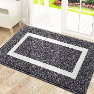 Modern Heavy Duty Non Slip Absorbent Polypropylene Indoor Door Mat for Home Entrance