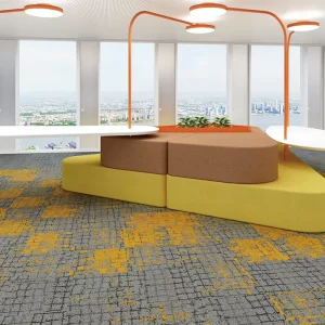 Modern High Quality Eco Friendly Office Floor Carpet Tiles Non Toxic Anti Slip Modular Carpet Tiles