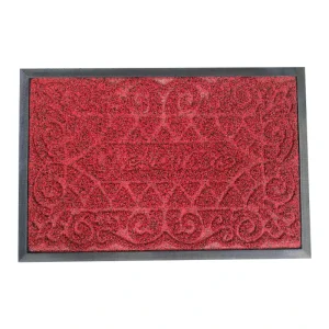 Modern Indoor Outdoor Low Profile Hotel Pet Friendly Extra Thick Doormat Cushioned Grass Surface Welcome Home Rubber Door Mat