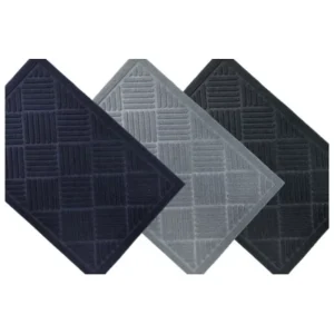 Modern Jacquard Washable Cushioned Water Absorbent Front Door Mat for Home Custom Design Entrance Floor Carpet