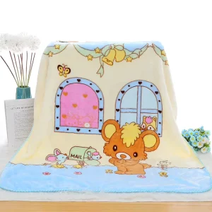 Modern Korean Style Luxury Raschel Blanket Comfortable Super Soft Mink Bed Throw from Manufacturers for Winter