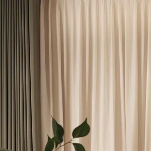 Modern Linen Sheer Blackout Curtains for Living Room Multiple Options Available