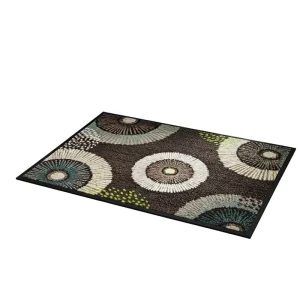 Modern Logo Design Doormat Custom Printed Nylon Cut Pile Door Mat Machine Washable for Home Use