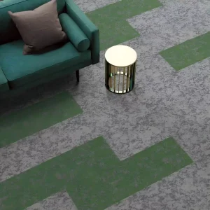 Modern Low Maintenance Easy Clean Daily Care Flame-retardant Sound Insulation Vacuum Friendly Carpet Tile for Kindergarten