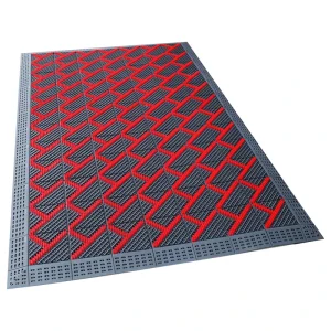 Modern Luxury Anti Slip Extra Thick Geometric Pattern Entrance Mat Large EVA Modular Floor Door Mat for Hotels Washable