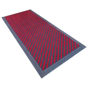 Modern Luxury Anti Slip Stain Resistant Extra Thick Geometric Pattern Entrance Floor Door Mat New Arrival Washable Modular Mat