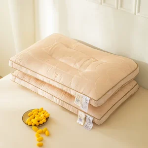 Modern Luxury Anti snore Silk Hotel Pillow Custom Hypoallergenic and Antibacterial Bed Pillows