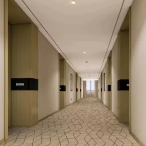 Modern Luxury Custom Printed Pattern Carpet Wall to Wall Full Paving Hotel Cafe Living Room Meeting Room