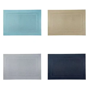 Modern Luxury Placemat PVC Washable Dining Table Mats Heat Resistant Sustainable Woven Placemats for Kitchen Table