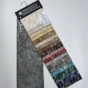 Modern Luxury Polyester Holland Velvet Three Color Bronzing Velvet Fabric for Curtain