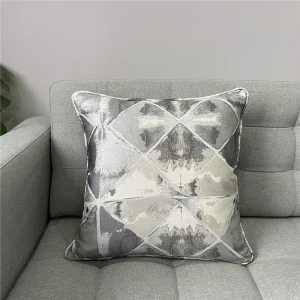 Modern Luxury Polyester Metallic Jacquard Throw Pillows Home Decor Cushion Covers for Home Decor