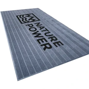 Modern Luxury Reversible Antimicrobial Door Mats Handmade Cushioned Thin Entrance Mats Non-Slip Washable Features Customizable