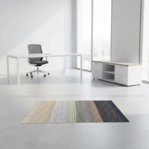 Modern Luxury Tufted Carpet Tiles Cushioned Nylon for Home Use Multi-level Loop Modular Design for Office