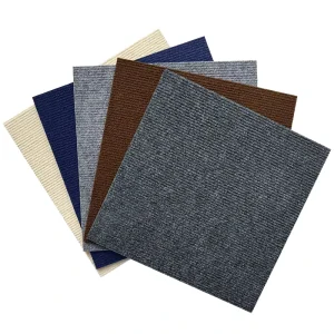 Modern Luxury Vinyl Self Adhesive Commercial Carpet Sticker Polyester Home Carpet Anti Slip Office Carpet Tiles