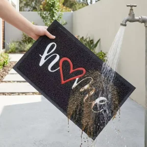 Modern Machine Made Non-Slip PVC Door Mats Durable Waterproof Eco-Friendly Runner Rug Easy Clean Carpet Home Entrance Hotel