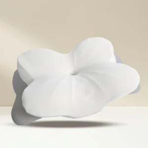 Modern Memory Foam Pillow with Marine Pattern Neck Support for Stomach Sleepers