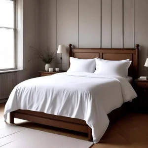 Modern Microfiber OEKO TEX Bed Sheets Soft Breathable Woven Fitted Bed Sheet and Pillowcase Set
