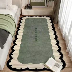 Modern Minimalist Durable Anti slip Wear resistant Bedside Carpet Mat for Household Use Main Bedroom Bay Window Front Bed Areas