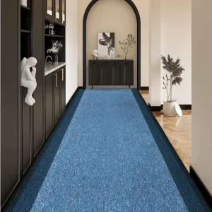 Modern Minimalist Geometric Line PP Wall to Wall Carpet Roll Modern Simple Stripe Area Rug Flooring for Bedroom Living Room