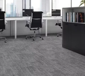 Modern Minimalist Interlocking Carpet Tile 66×66 PVC Back Fireproof Sound Absorb Home Study Office Tile