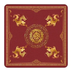 Modern Natural Rubber American Mahjong Mat Thickened Non-Slip Noise-Reducing 32.4inch 4 Players Guangdong Manufacturer