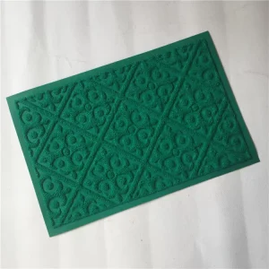 Modern Non Slip Embossed Outdoor Door Washable Waterproof Spaghetti PVC Coil Mat
