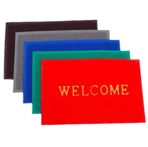 Modern Non Slip PVC Door Mats Durable Waterproof Runner Rug Easy Clean Carpet for Home Entrance Hotel Washable Living Room