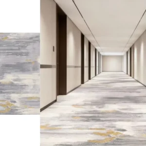 Modern Novelty Pattern Woven Machine Made Tufted Durable Wall to Wall Carpet Rolls for Prayer Commercial Home Polypropylene