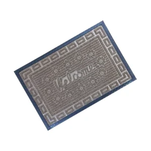Modern Novelty Reversible Anti Slip Rubber Coir Door Mat Durable Washable Polyester Entrance Mat Office Outdoor