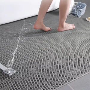 Modern OEM Thick Anti-Slip PVC Floor Mat Washable Swimming Pool Carpet Bathroom Office Outdoor Non slip Mat Roll S Mat