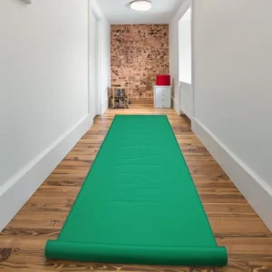 Modern Oriental Neoprene Rubber Floor Runner Long Rug with Solid Color Pattern Home Use Carpet Manufactured by Company