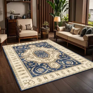 Modern Outdoor Carpet Cushioned Reversible Dirt Resistant Easy Maintain Washable Non Slip Edges