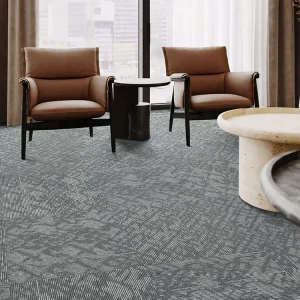 Modern PP Tile Carpets Eco Friendly Non Slip Modular Commercial Office Carpet Tile with PVC Backing