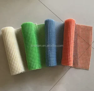 Modern Persian Design Plastic Reversible PVC Foam Non Slip Square Floor Mats Washable Solid Color Carpet Underlay Liner Adult